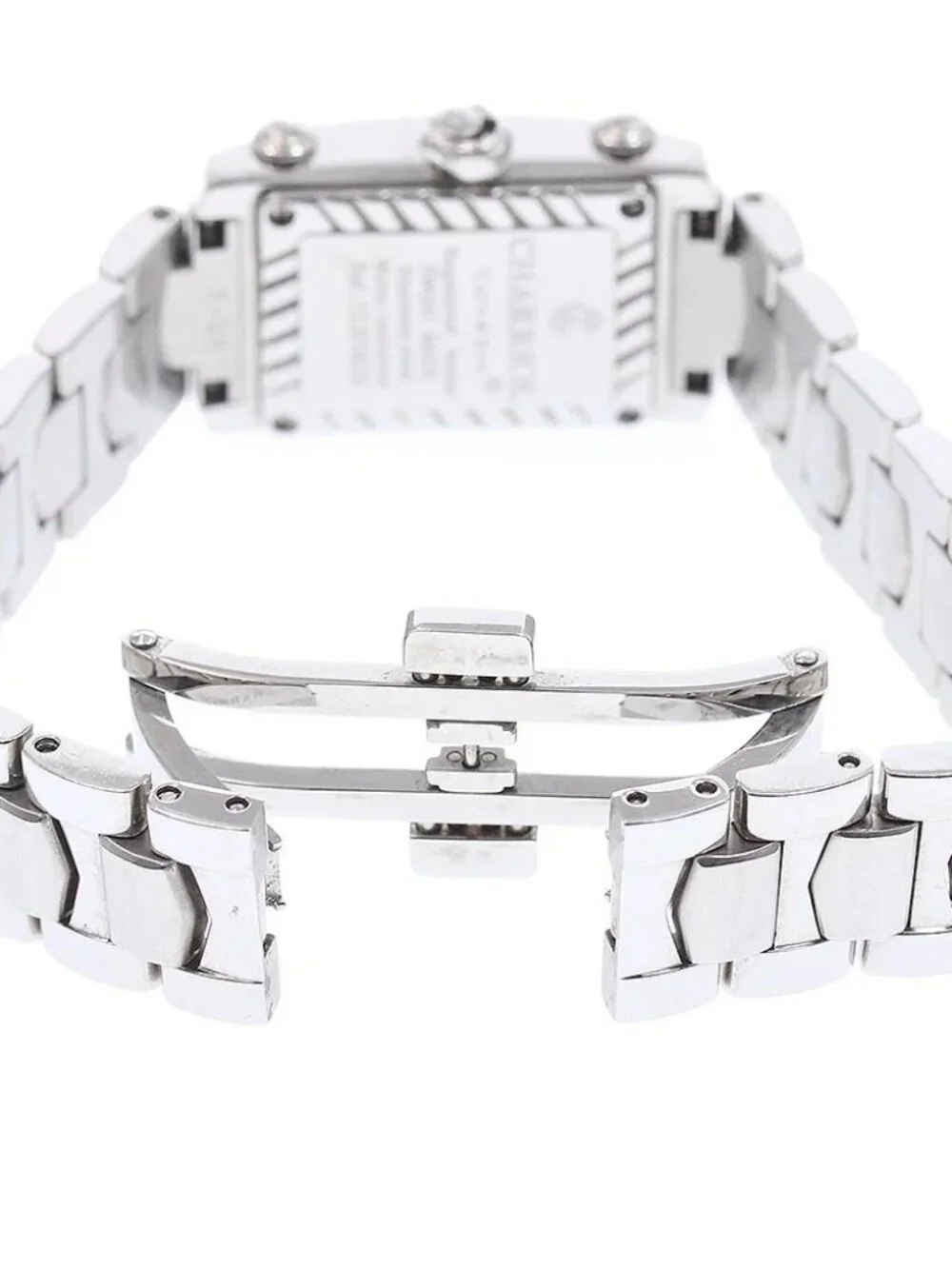 CHARRIOL Columbus CCSTRDD.910.2101 side diamond bezel Quartz Ladies Watch_972096